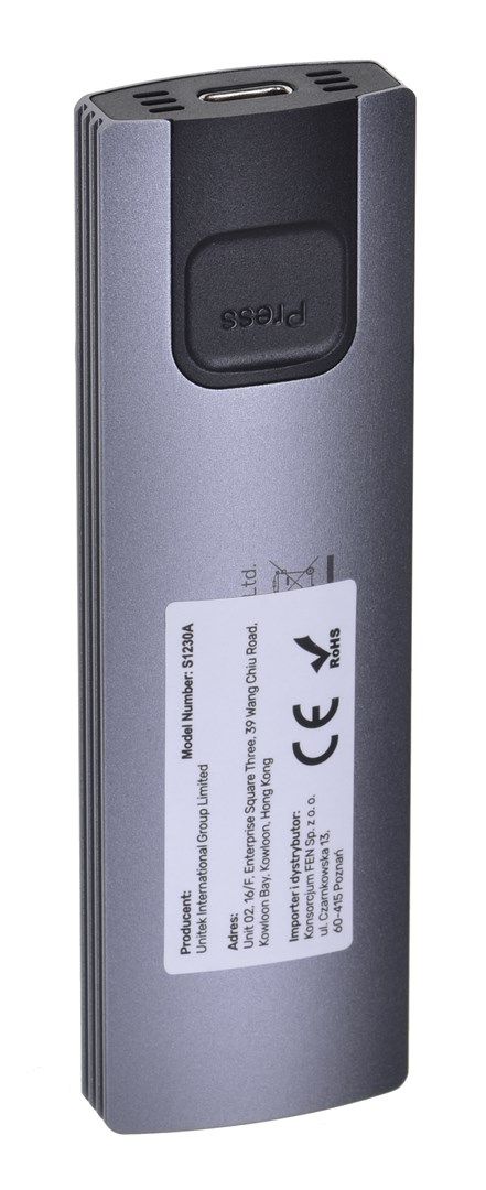 UNITEK uDrive SSD enclosure Grey M.2