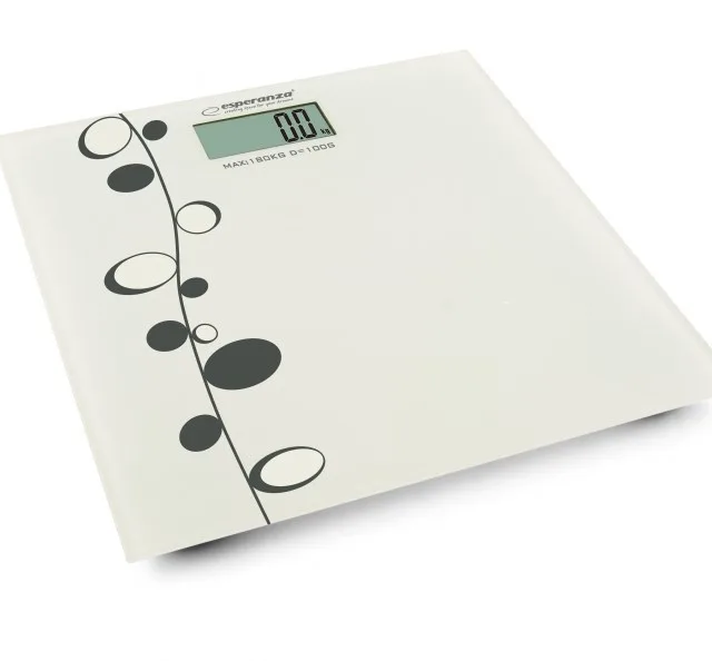 Esperanza EBS005 Personal Scale Rectangle White Electronic Personal Scale