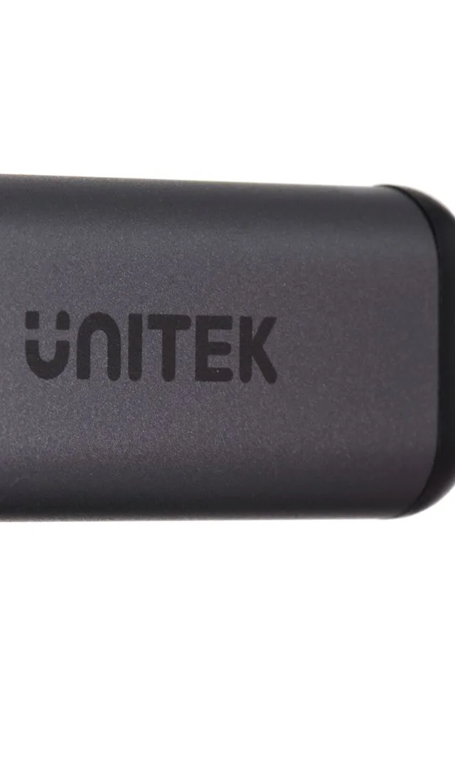 UNITEK V1415A video cable adapter 0.15 m USB Type-C DisplayPort Grey