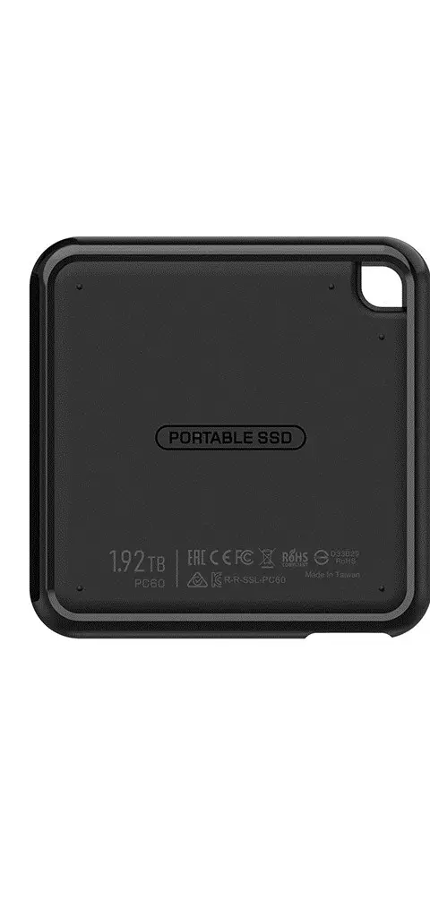Silicon Power CP60 2 TB USB Type-A to USB Type-C 3.2 Gen 2 (3.1 Gen 2) Black