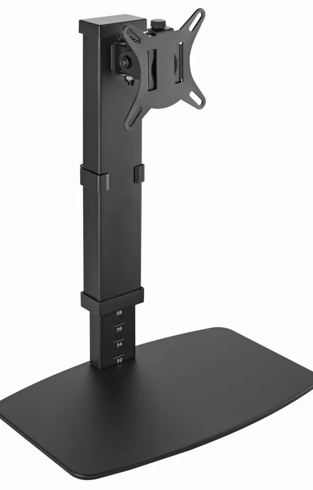 Gembird MS-D1ST-02 Height Adjustable Full-Motion Monitor Desk Stand 17 32 Black
