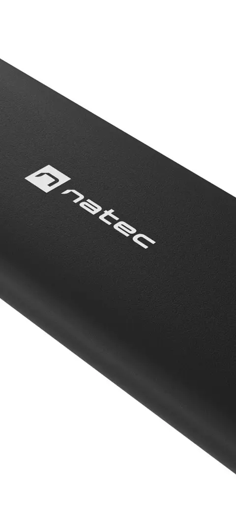 NATEC NKZ-2286 storage drive enclosure SSD enclosure Black M.2