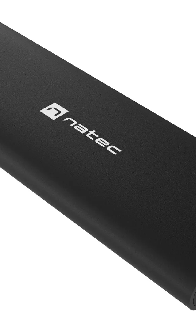 NATEC NKZ-2286 storage drive enclosure SSD enclosure Black M.2
