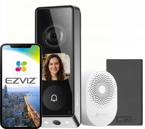 Wideodzwonek Ezviz EP8 Ultra 6MP+2MP Wi-Fi