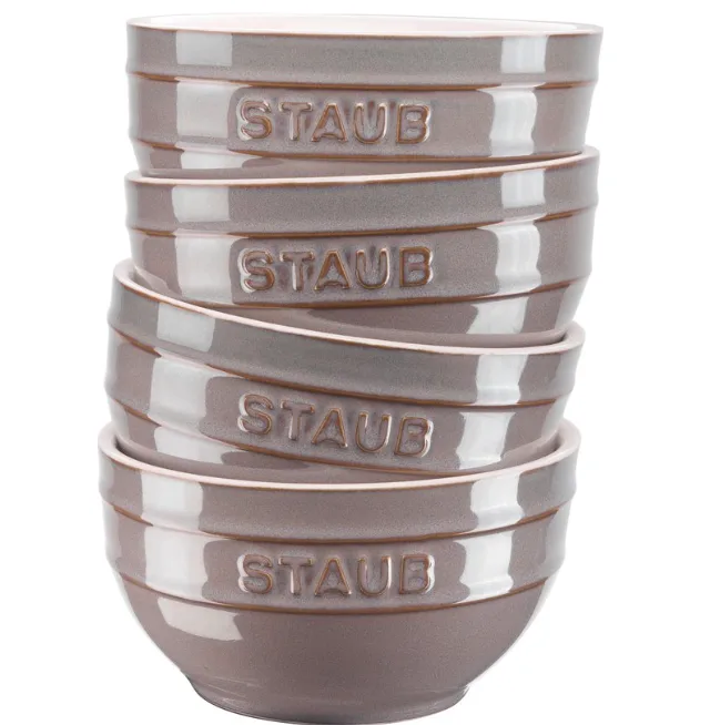 STAUB ROUND BOWL 40508-148-0 14 CM - SET OF 4 PIECES