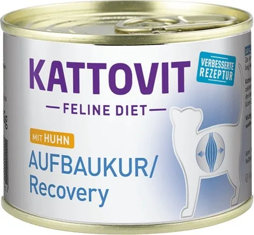 KATTOVIT Feline Diet Aufbaukur Recovery - Wet Cat Food - 185g