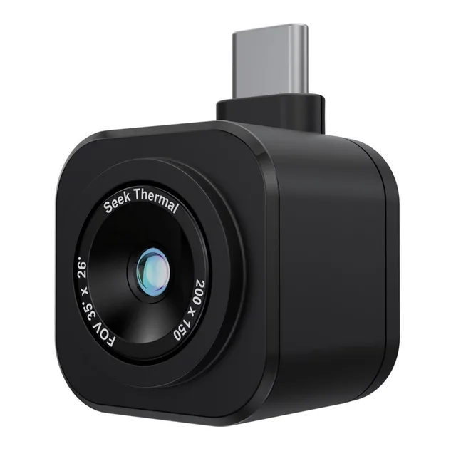 Seek Thermal CW-ABAX Thermal Imaging Camera Black 200 X 150 Pixels