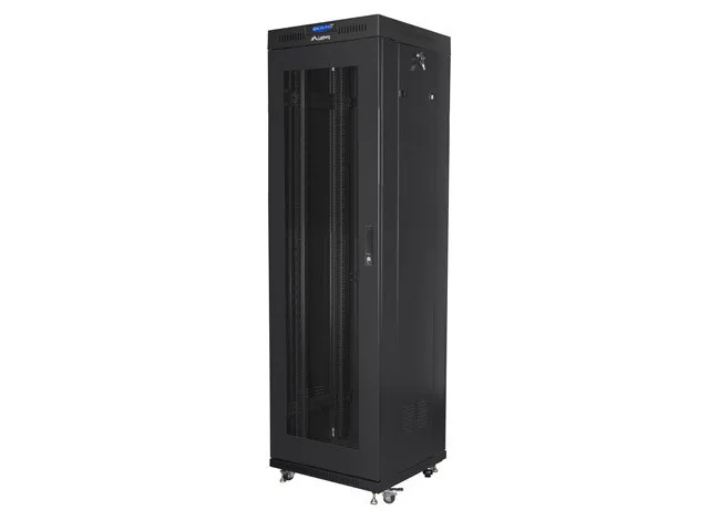 Lanberg FF01-6642-23BL rack cabinet 42U Freestanding rack Black