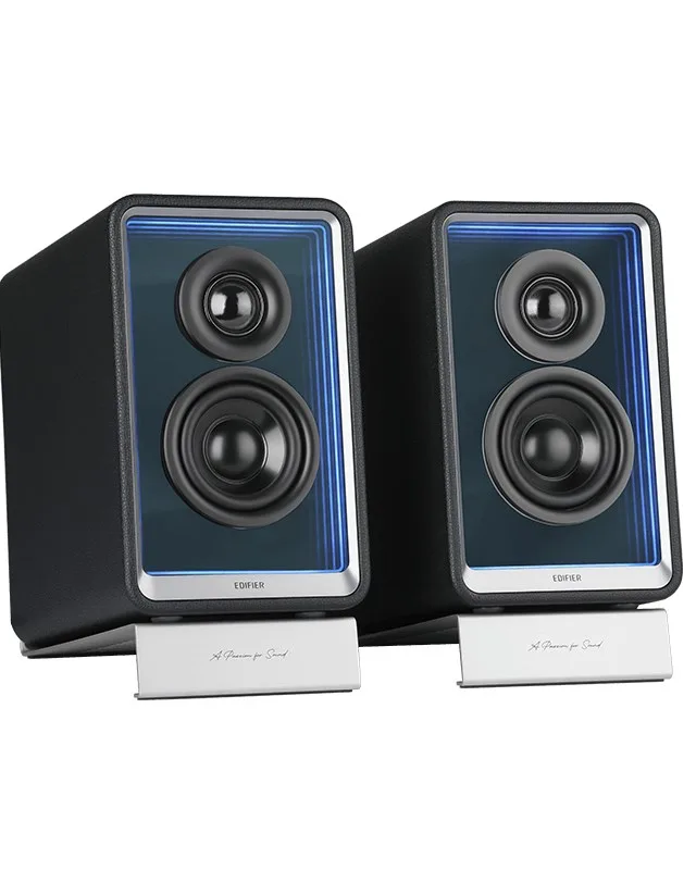 Edifier QR65 Aktive Design-Lautsprecher RGB 70Watt Black Retail