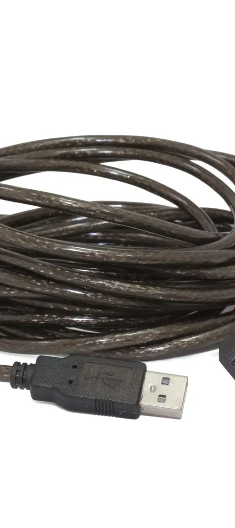 Gembird USB A/USB A M/F 5m USB cable USB 2.0 Black