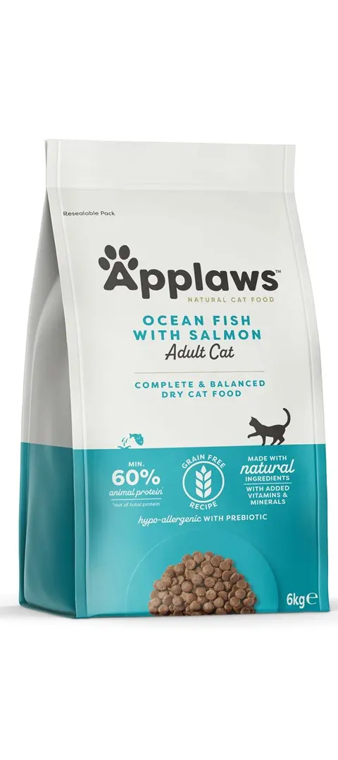 Applaws 5060122497312 Cats Dry Food 6 Kg Adult Fish
