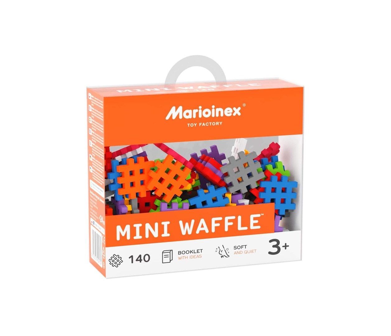 MARIOINEX Mini Waffle Building Blocks 140 Pieces