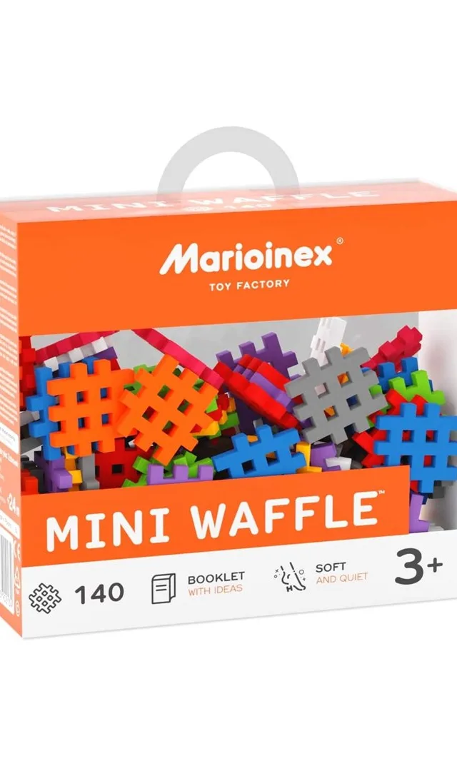 MARIOINEX Mini Waffle Building Blocks 140 Pieces