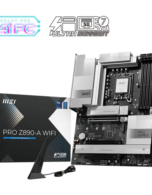MSI PRO Z890-A WIFI motherboard Intel Z890 LGA 1851 (Socket V1) ATX