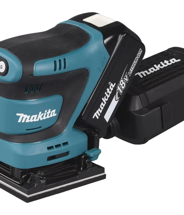 Makita DBO480Z Portable Sander Random Orbital Sander 14000 OPM Black Blue 210 W