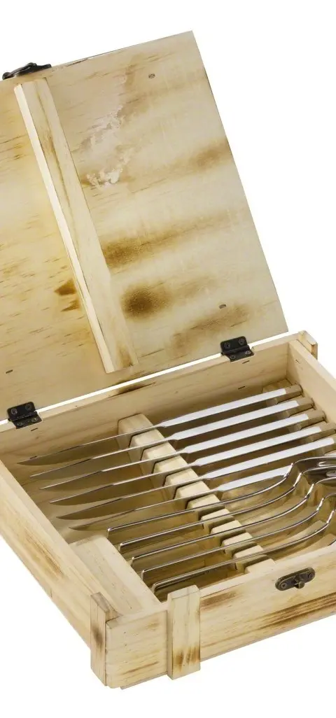Zwilling Steak Knife Set 12-Piece in Wood Box