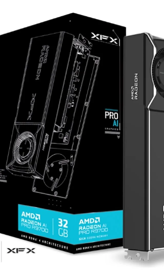 XFX AMD Radeon AI Pro R9700 32 GB GDDR6