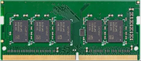 Synology D4ES02-4G memory module 4 GB 1 x 4 GB DDR4 260-pin SO-DIMM ECC