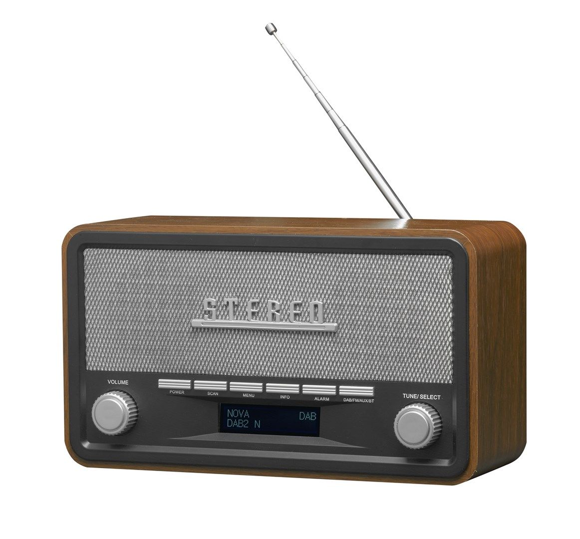 Denver DAB-18 Personal Analog Digital Black Grey