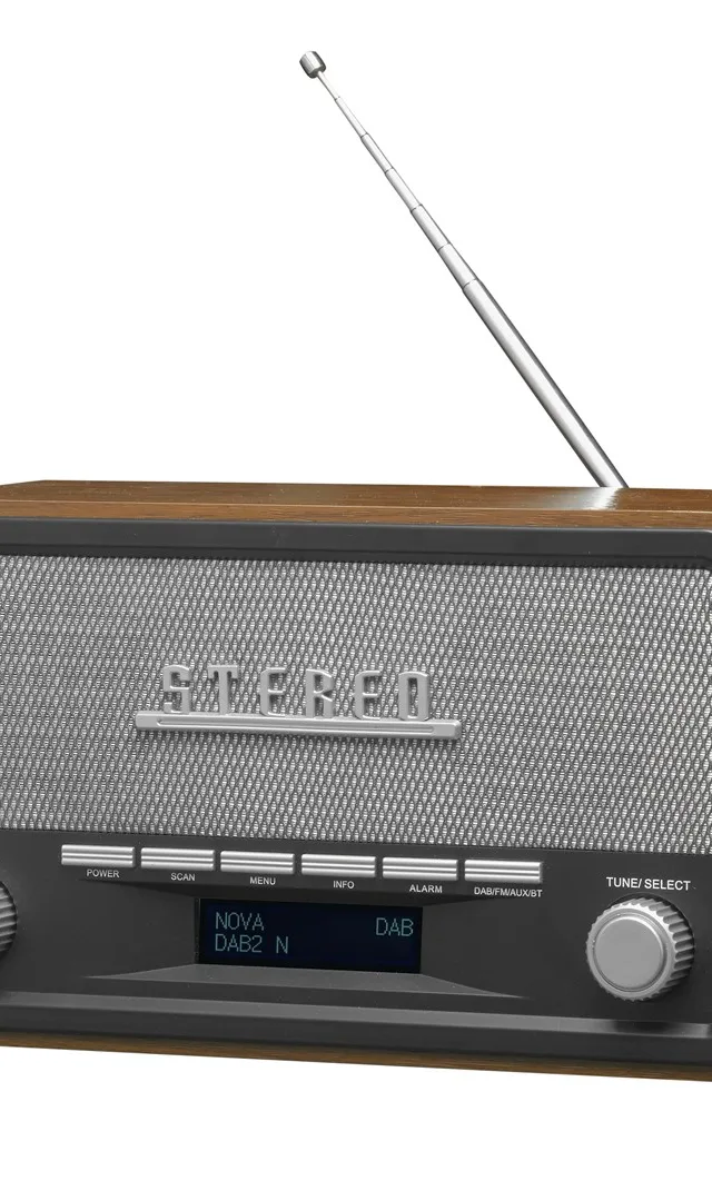 Denver DAB-18 Personal Analog Digital Black Grey