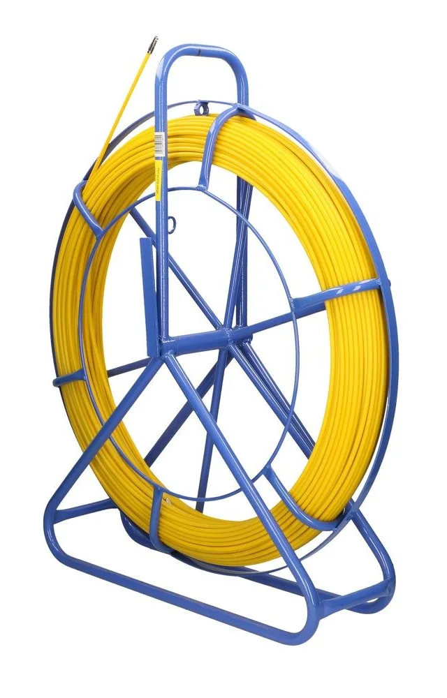 Extralink Cable Pulling Rod Pilot 4.5mm 100m Glass Fibre FRP D. 4.5mm L. 100m Yellow