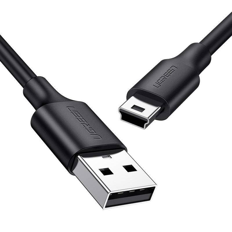 Ugreen USB Cable - Mini USB 480 Mbps 1 5m (Black)