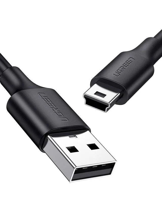 Ugreen USB Cable - Mini USB 480 Mbps 1 5m (Black)