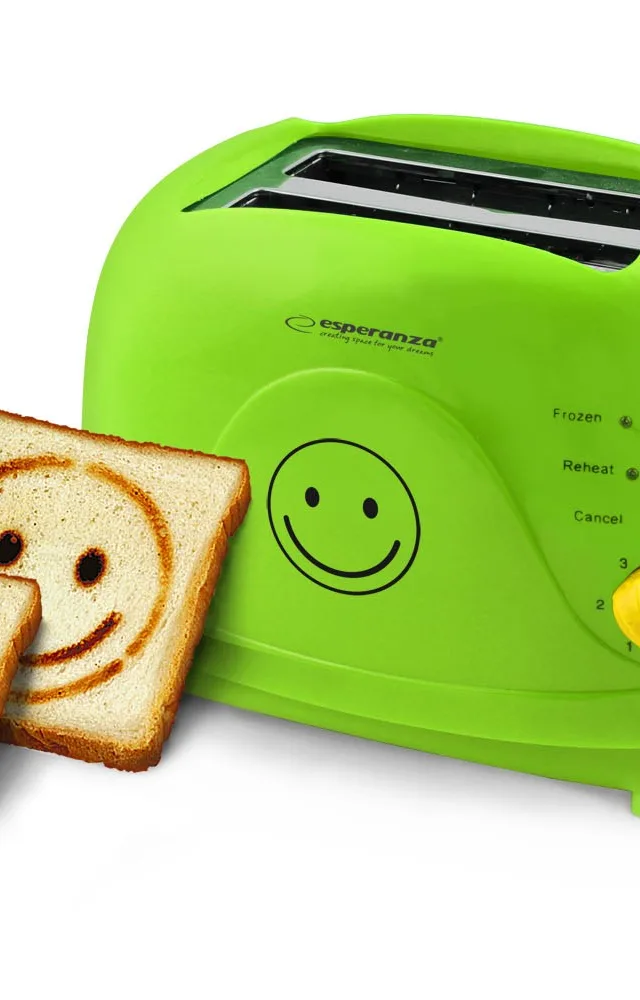 Esperanza EKT003 Toaster 750 W Green