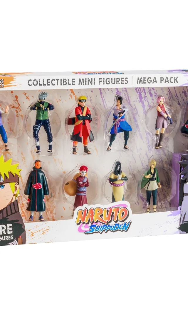 NARUTO SHIPPUDEN FIGURES 12 PACK DELUXE EDITION VER. B