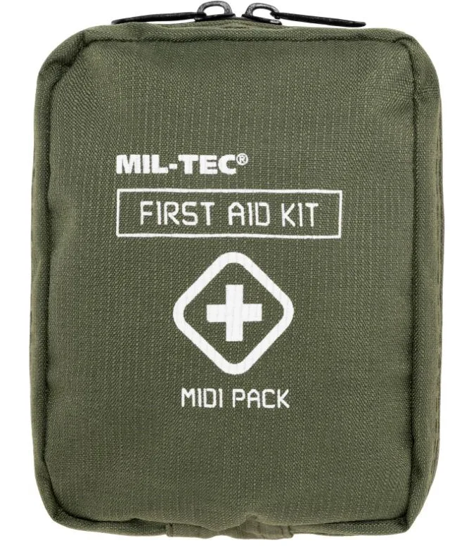 Mil-Tec First Aid Kit Midi Pack - Olive