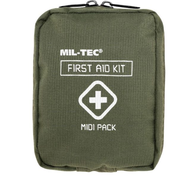 Mil-Tec First Aid Kit Midi Pack - Olive