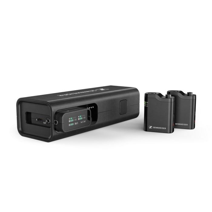Sennheiser PROFILE WIRELESS 2-Channel Set - 2.4 GHz Multifunctional Wireless Microphone System