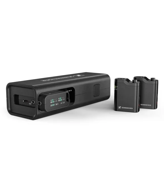 Sennheiser PROFILE WIRELESS 2-Channel Set - 2.4 GHz Multifunctional Wireless Microphone System