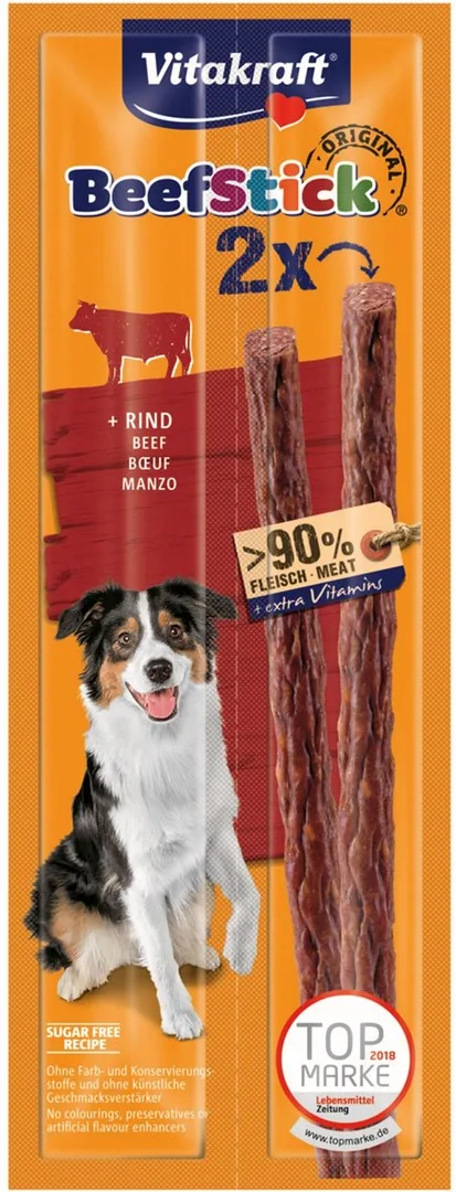 VITAKRAFT Beef Stick Beef - Dog Treat - 2 X 12g