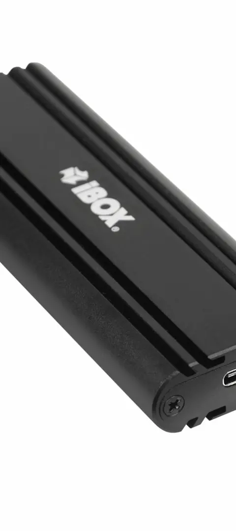 iBox HD-07 SSD enclosure Black M.2