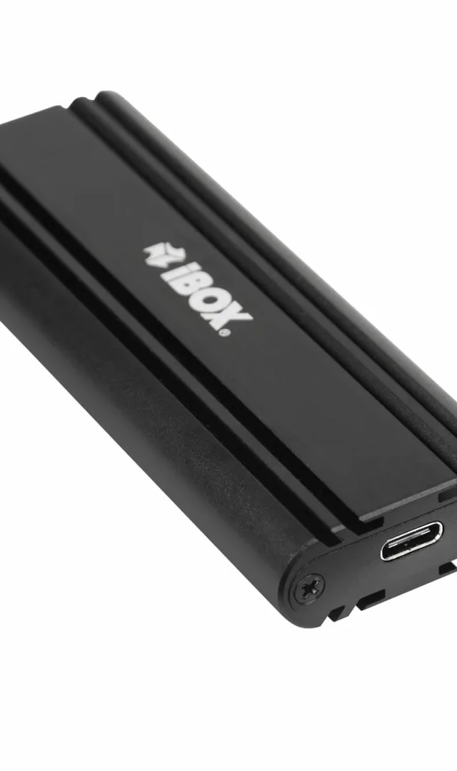 iBox HD-07 SSD enclosure Black M.2