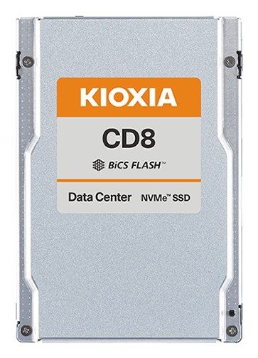 Kioxia CD8-R 1.92 TB 2.5" PCI Express 4.0 NVMe BiCS FLASH TLC