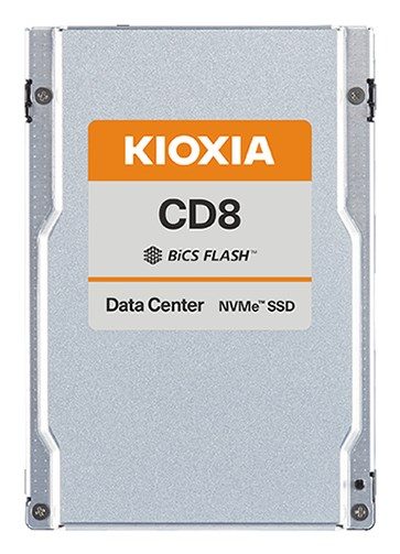 Kioxia CD8-R 1.92 TB 2.5" PCI Express 4.0 NVMe BiCS FLASH TLC
