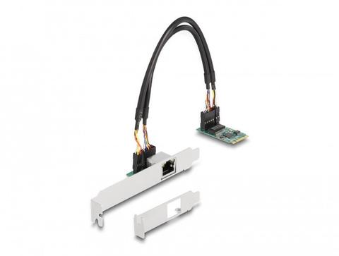 DeLOCK M.2 Key B+M 1 x RJ45 2.5 Gigabit LAN Network Card