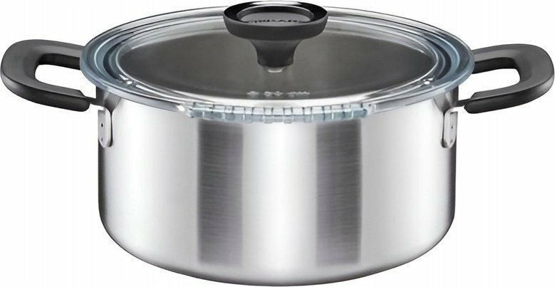 L Pot Stainless Steel With Lid Functional Form 5