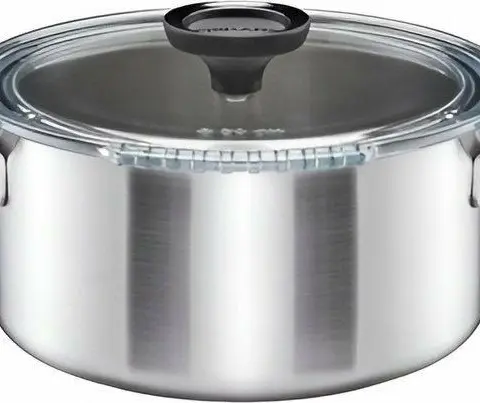 L Pot Stainless Steel With Lid Functional Form 5