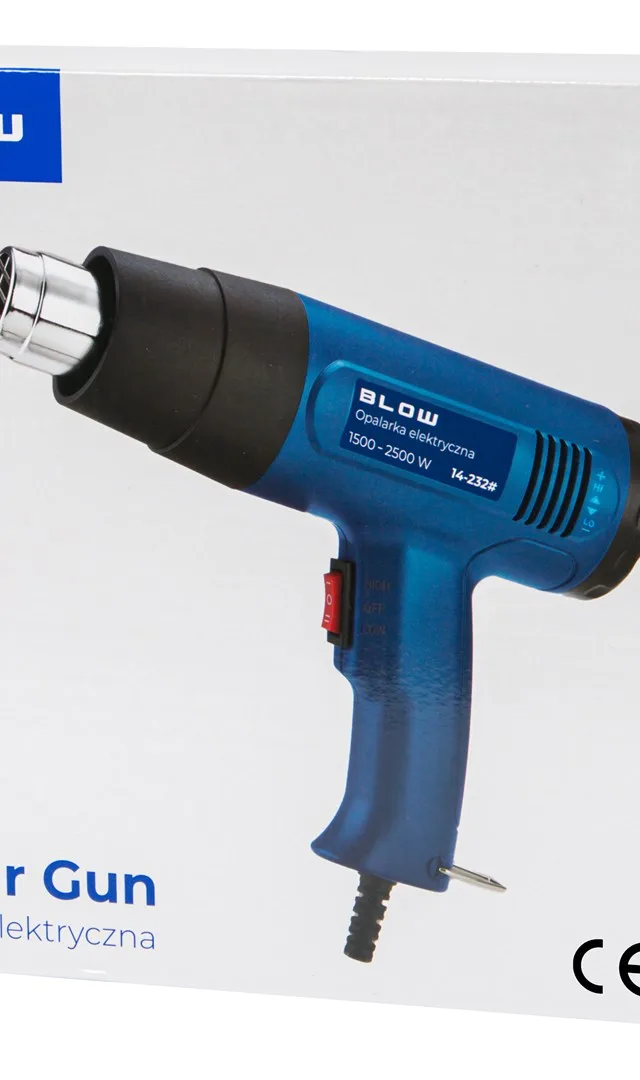 Electric Heat Gun 1500 / 2500W 300 - 650°C BLOW