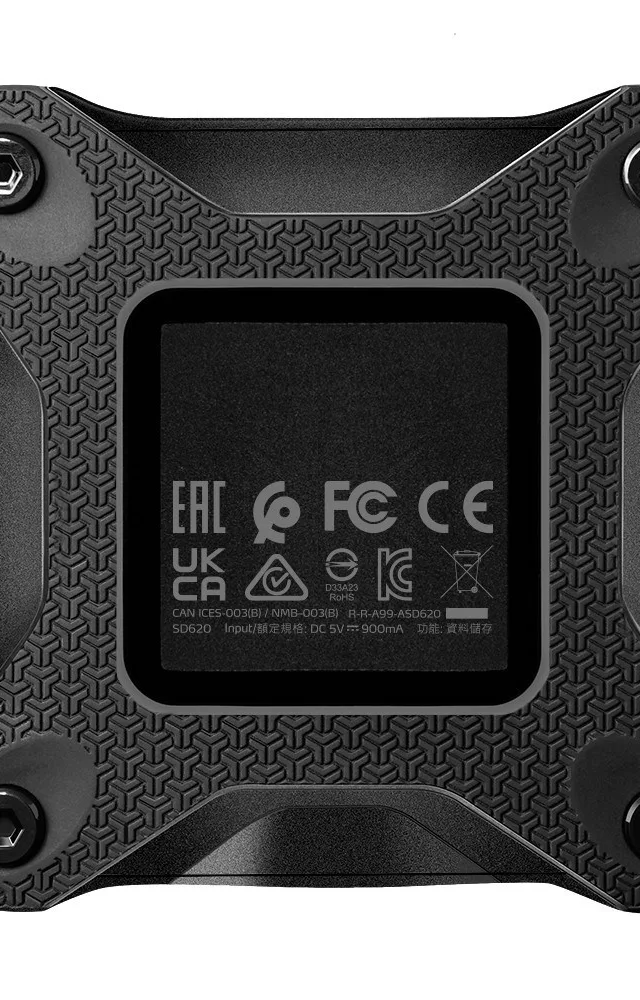 ADATA SD620 2 TB Micro-USB B 3.2 Gen 2 (3.1 Gen 2) Black