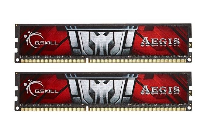 G.Skill Aegis F3-1600C11D-16GIS memory module 16 GB 2 x 8 GB DDR3 240-pin DIMM