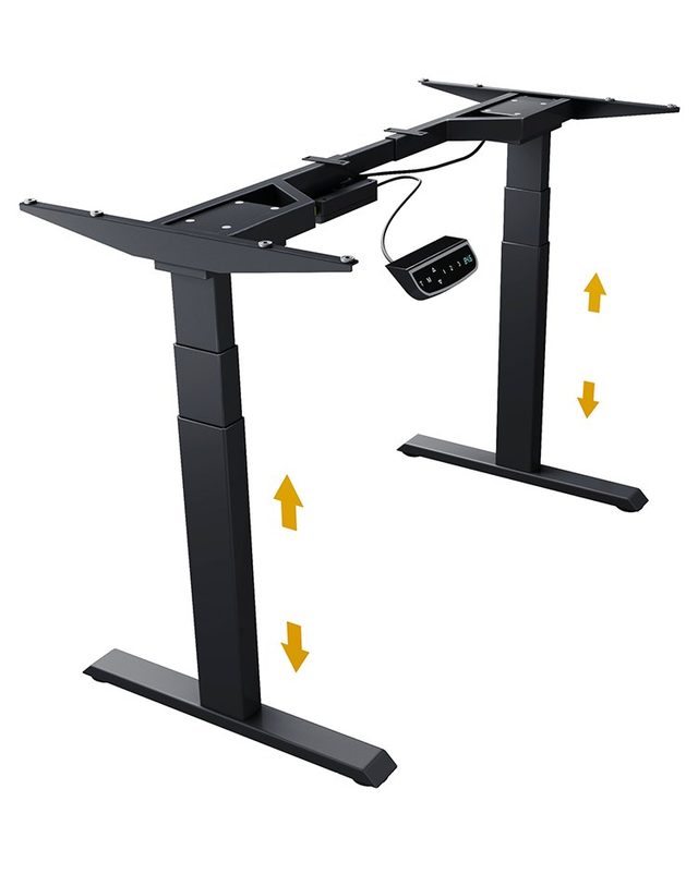 ICY BOX IB-EW206B-T Electric 2 leg(s) Black