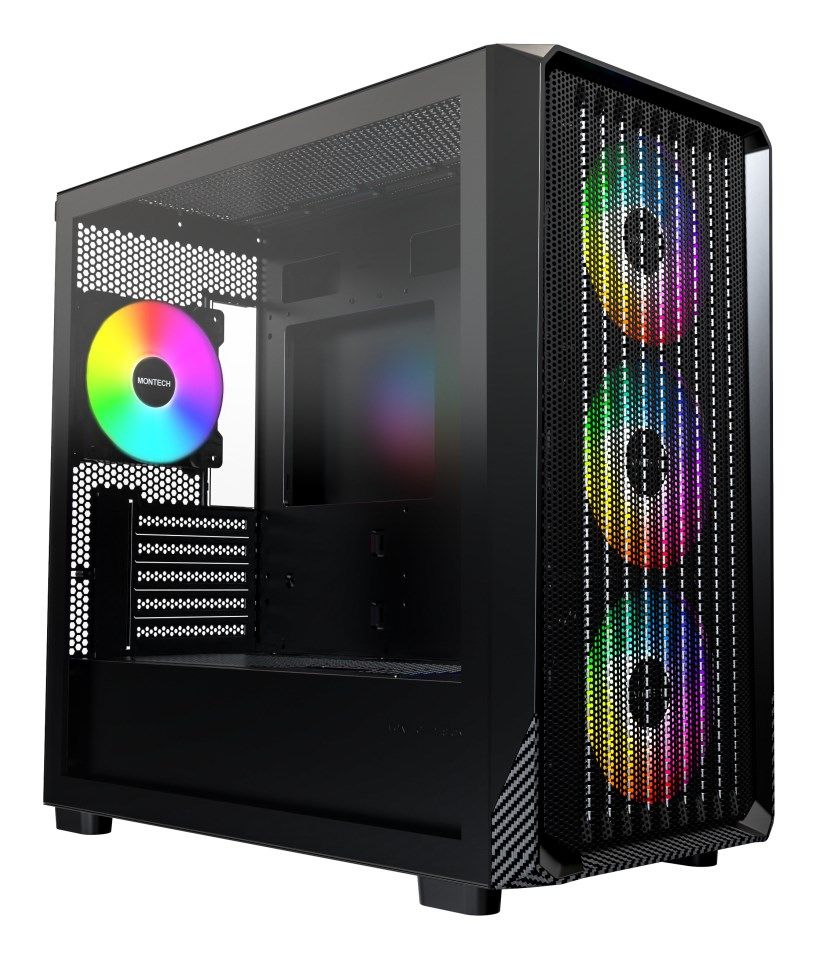 Montech X5M (B) computer case Micro Tower Black
