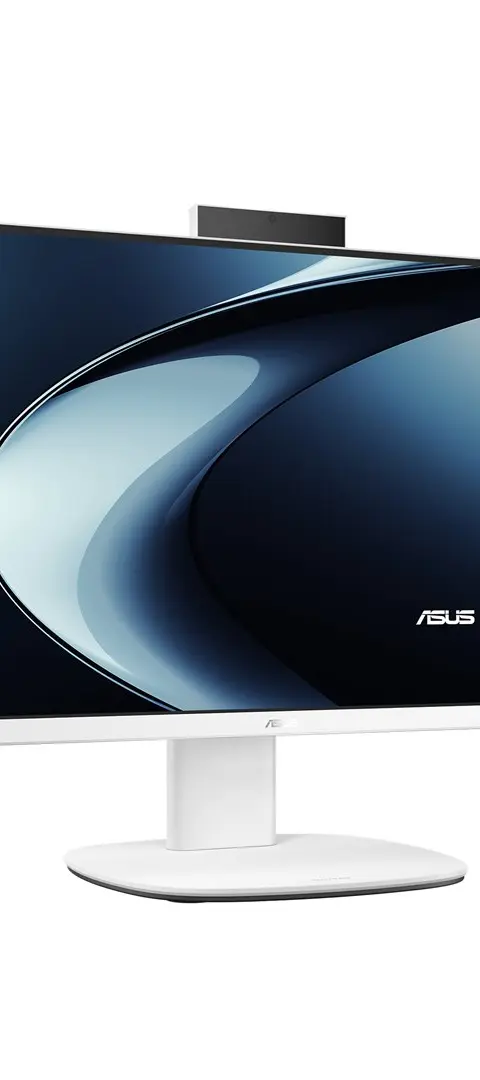 ASUS AIO VM640KA-WPC046W Ryzen AI 5 330 23.8 FHD 100Hz 250nits Wide View AG 16GB DDR5 SSD512 Radeon 820M WLAN BT Cam 5MP IR Win11 White 2Y Door-2-Door