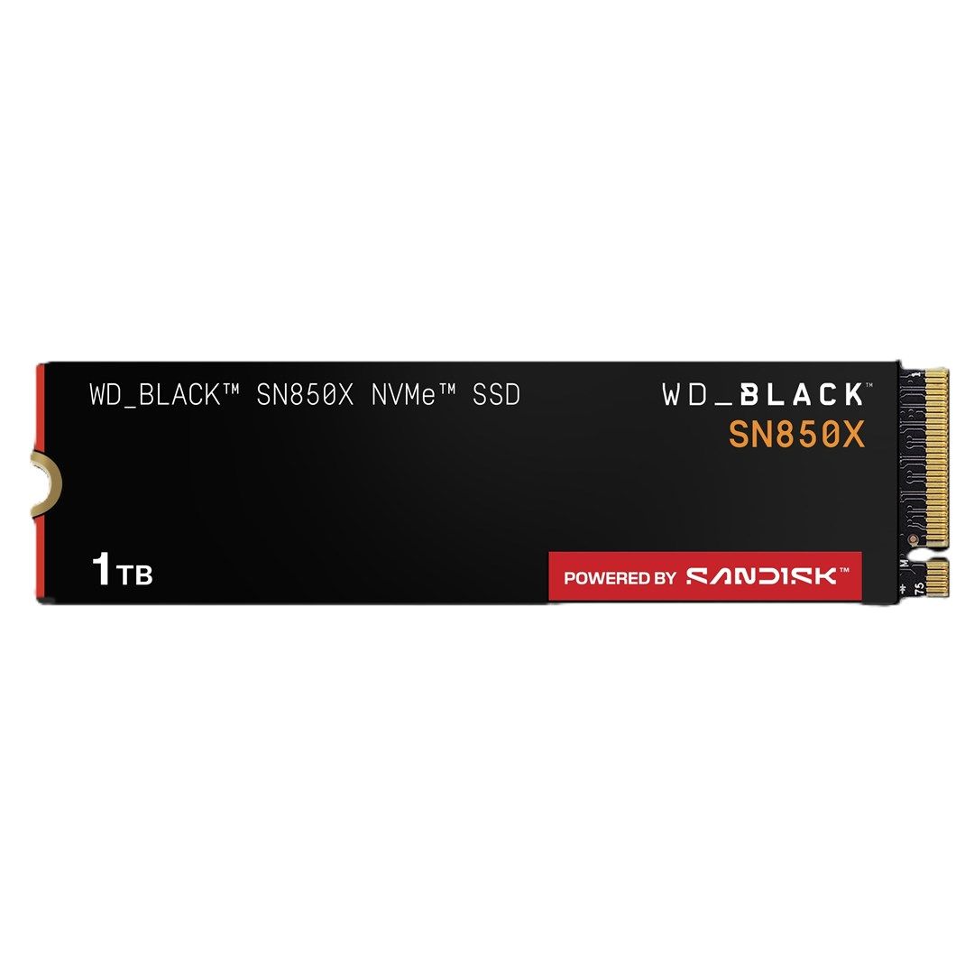 WD Black SN850X 1TB NVMe PCIe 4.0 M.2 SSD