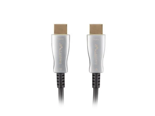 Lanberg CA-HDMI-20FB-0800-BK HDMI cable 80 m HDMI Type A (Standard) Black, Silver