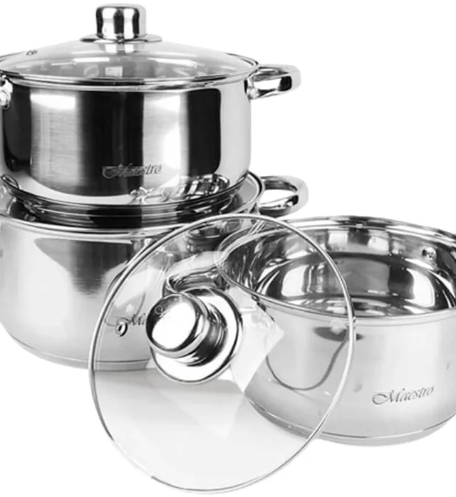 MAESTRO MR-2020-6M Cookware set 6 pieces